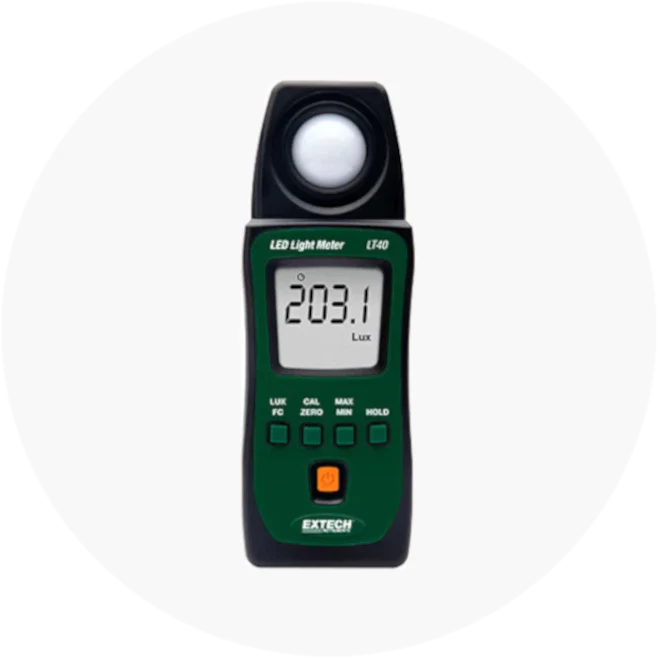 Medidores de Radiação & Luz Solar
