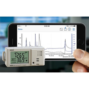 Data Logger HOBO com Bluetooth de Temperatura e Umidade Relativa
