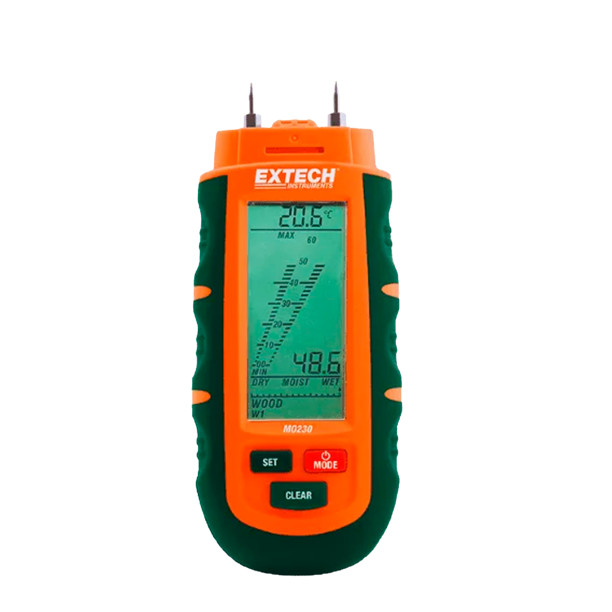 Medidor de umidade de bolso Extech MO230