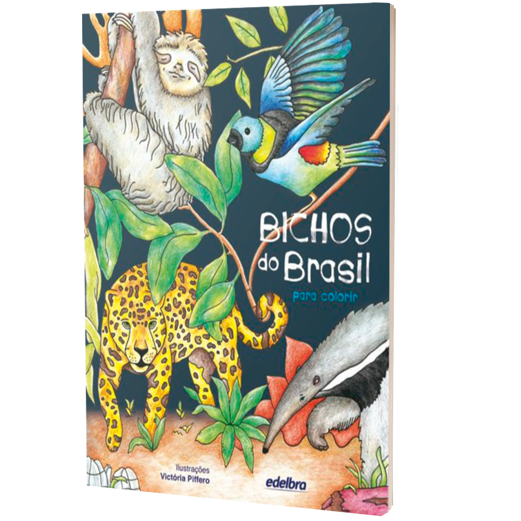 Bichos do Brasil para Colorir