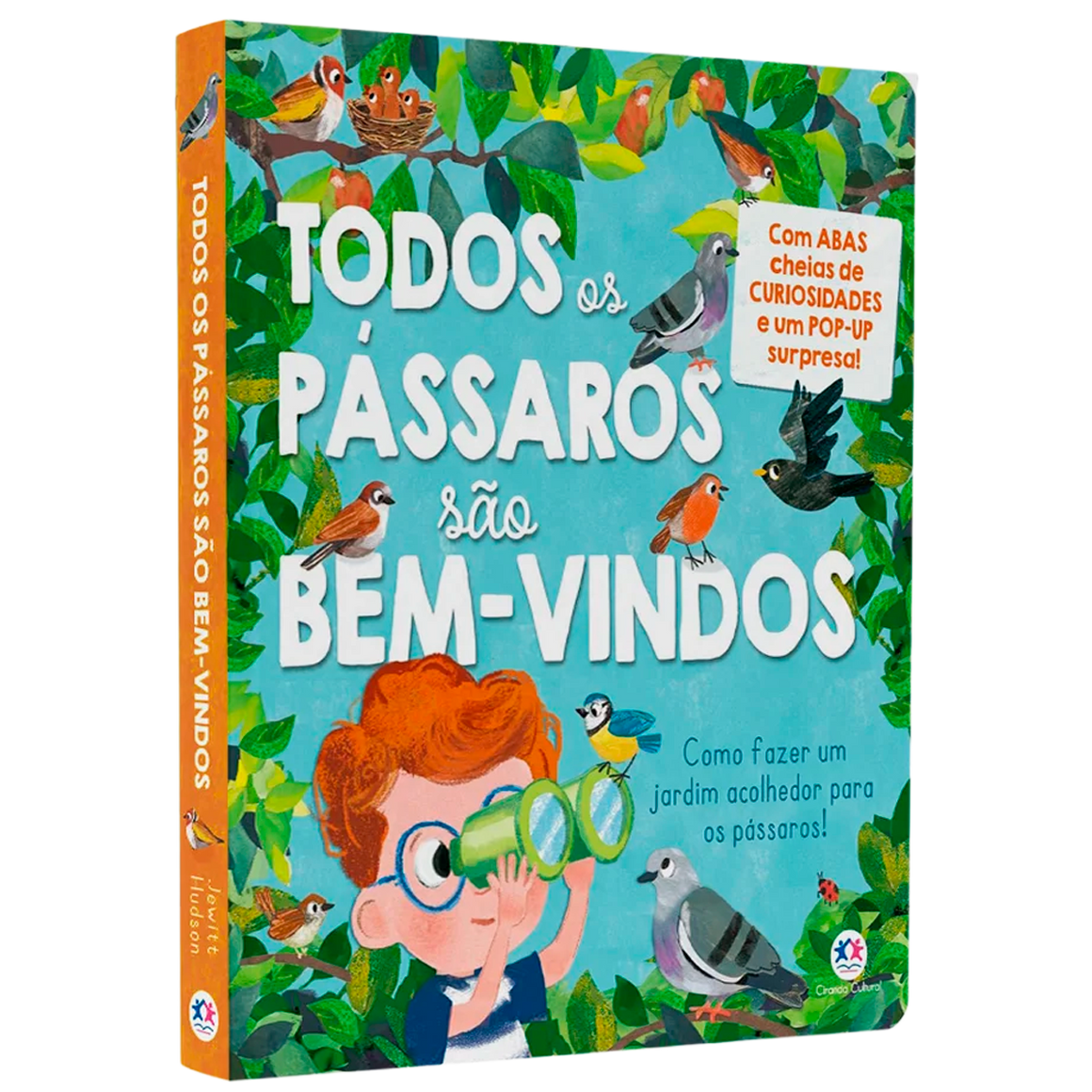 Todos os Pássaros São Bem-Vindos: Com Abas Cheias de Curiosidades e Uma Pop-Up Surpresa!