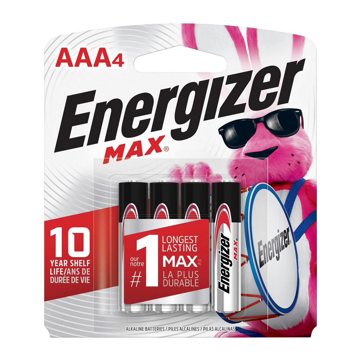 Pilhas Alcalinas Energizer Max AAA