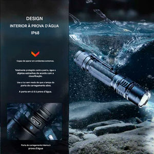 Lanterna recarregável Fénix PD36R PRO 2800 lúmens