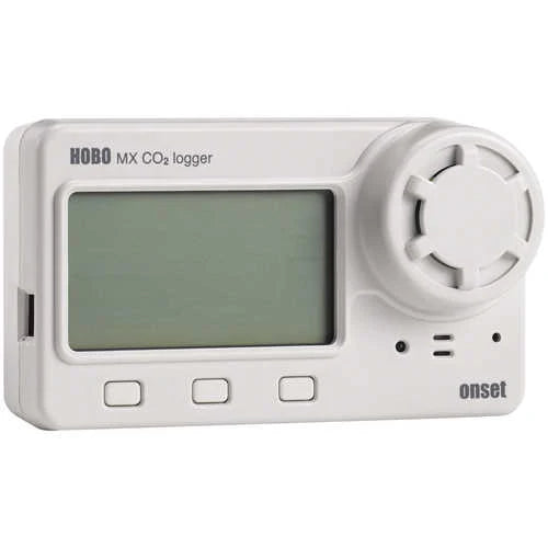 Registrador de Dados Onset de Dióxido de Carbono, Temperatura e Umidade Relativa