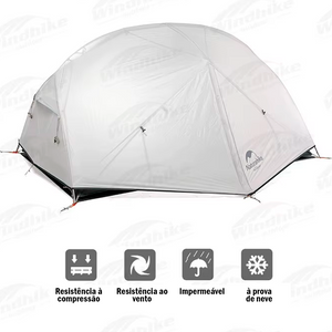 Tenda Naturehike Mongar Tenda à prova d'água para 2 pessoas