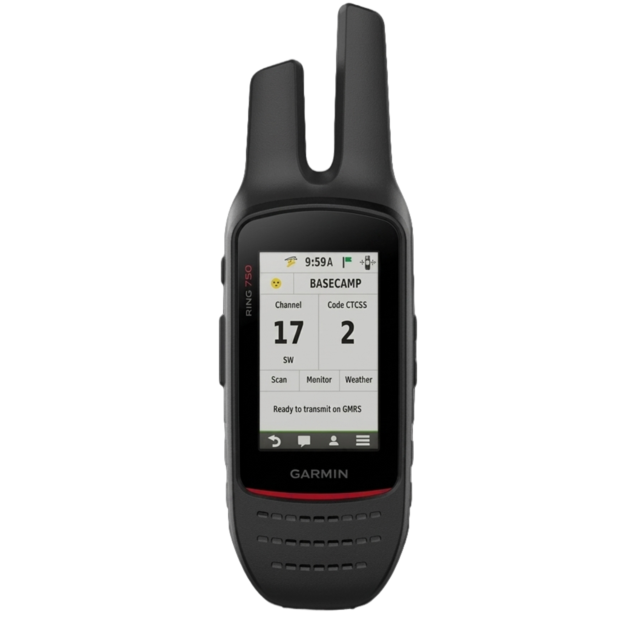 GPS de Mão Garmin Série Rino 750 com Tela Sensível ao Toque