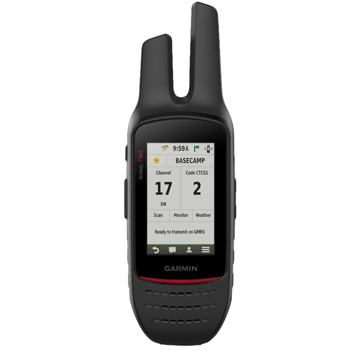GPS de Mão Garmin Série Rino 750 com Tela Sensível ao Toque