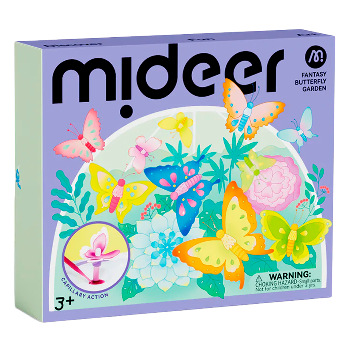 Kit Criativo Fantasy Butterfly Garden 70 Peças (+3)