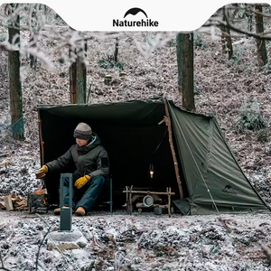 Naturehike Tenda de Acampamento Ares 1 Pessoa Algodão TC Impermeável 5,8 kg