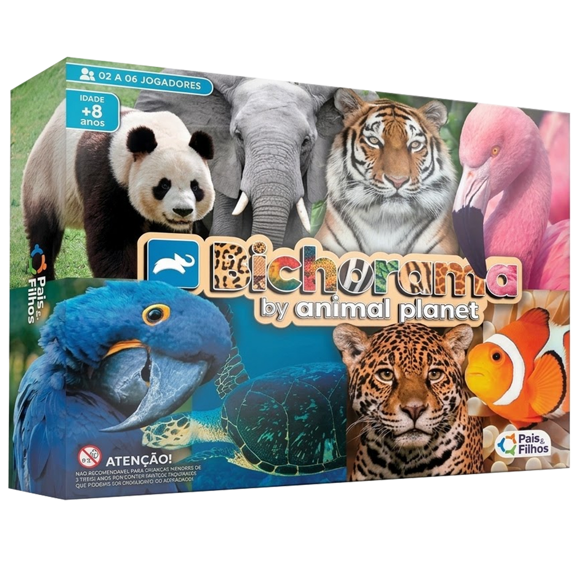 Jogo Pais & Filhos Bichorama de Animal Planet para Animais e Bichos (+6)