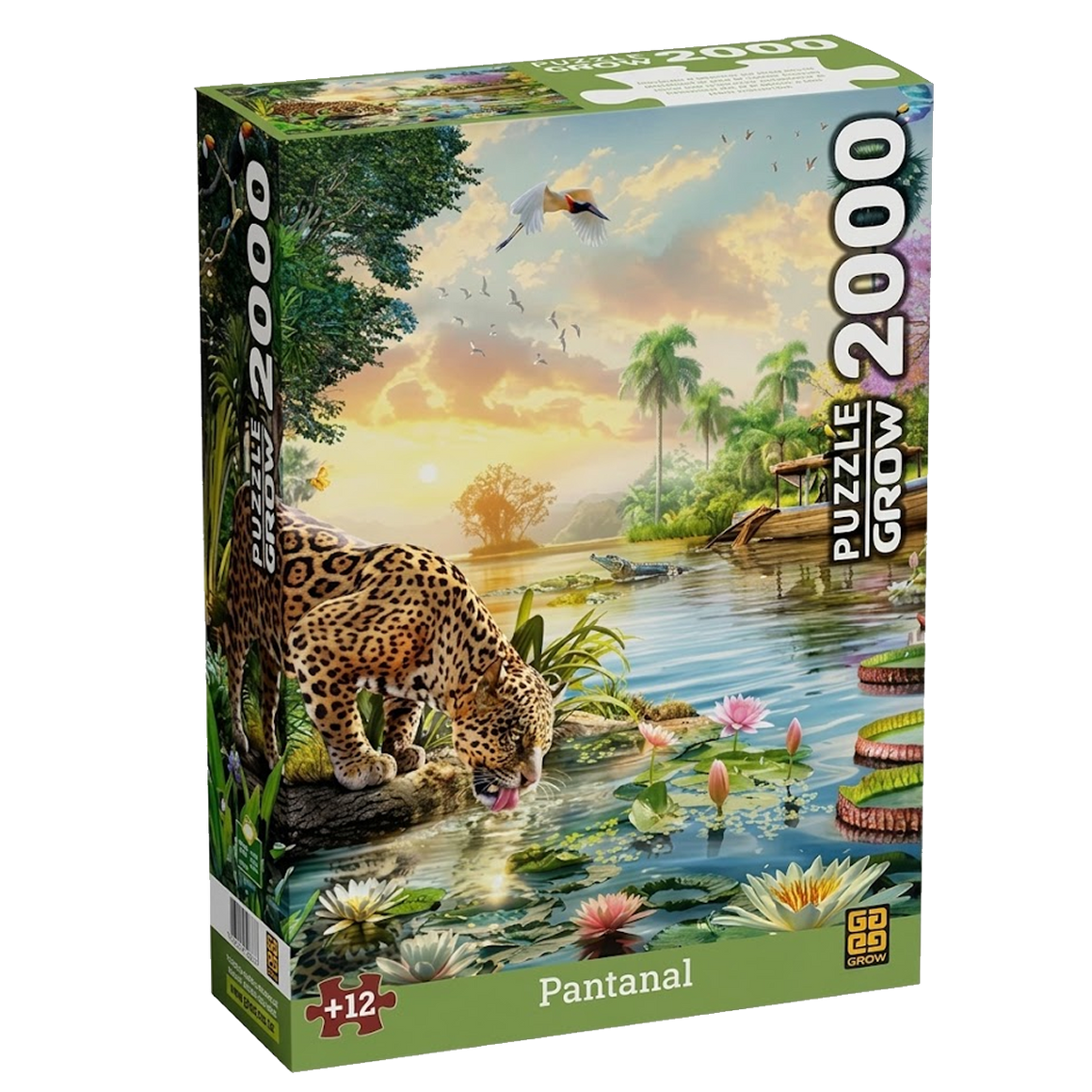 Quebra-Cabeça Pantanal de 2000 Peças (+12)