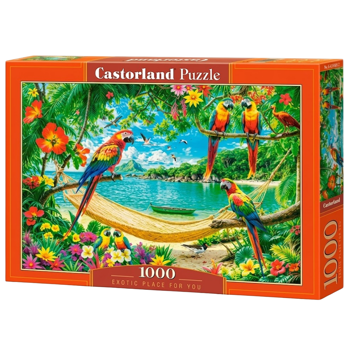 Quebra-Cabeça Castorland Pássaros na Ilha de 1000 Peças (+12)