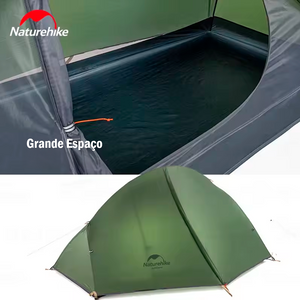 Tenda de Ciclismo Naturehike com Piso de Silicone 20D Ultraleve à Prova d'Agua