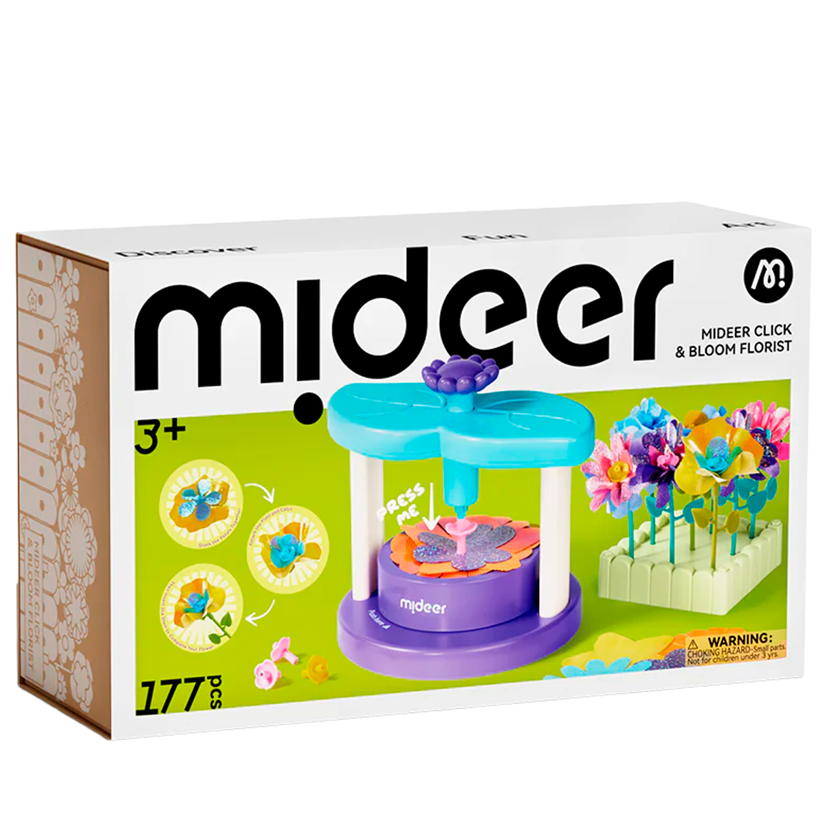 Jogo Click and Bloom Florista de 177 Peças (+3)