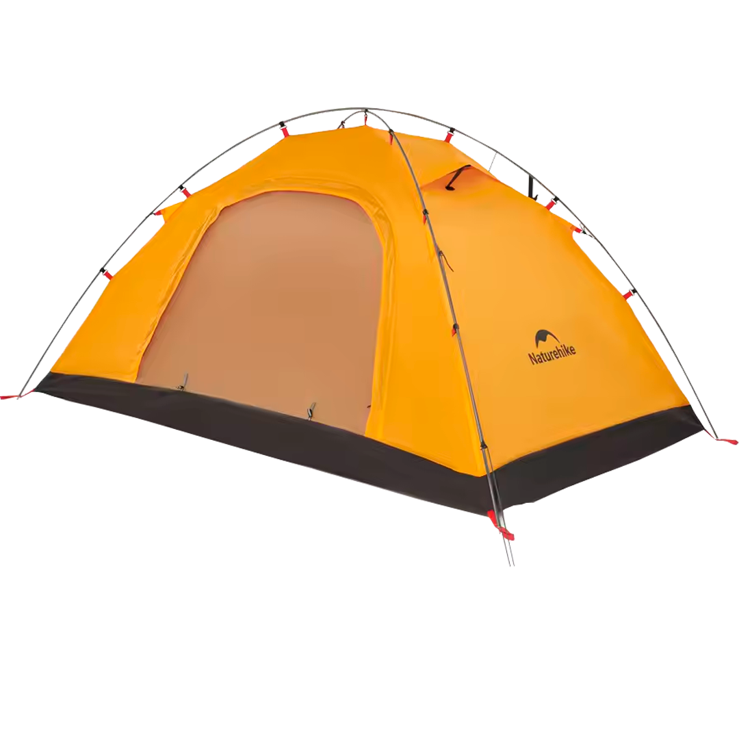 Barraca de acampamento Ultraleve de Camada Mono para 2 Pessoas Naturehike Série P com Proteção anti-UV UPF40 +
