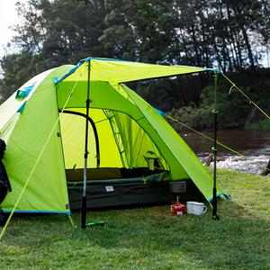 Barraca de acampamento Ultraleve de Camada Mono para 2 Pessoas Naturehike Série P com Proteção anti-UV UPF40 +