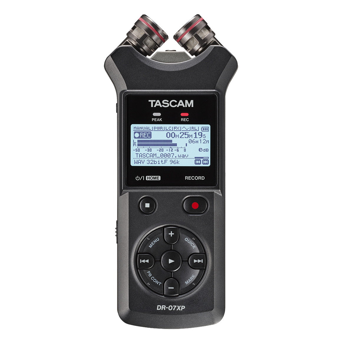 Gravador Digital Tascam Série DR-07XP