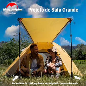 Tenda de Acampamento Ultraleve à Prova d'água Naturehike CloudUp 2