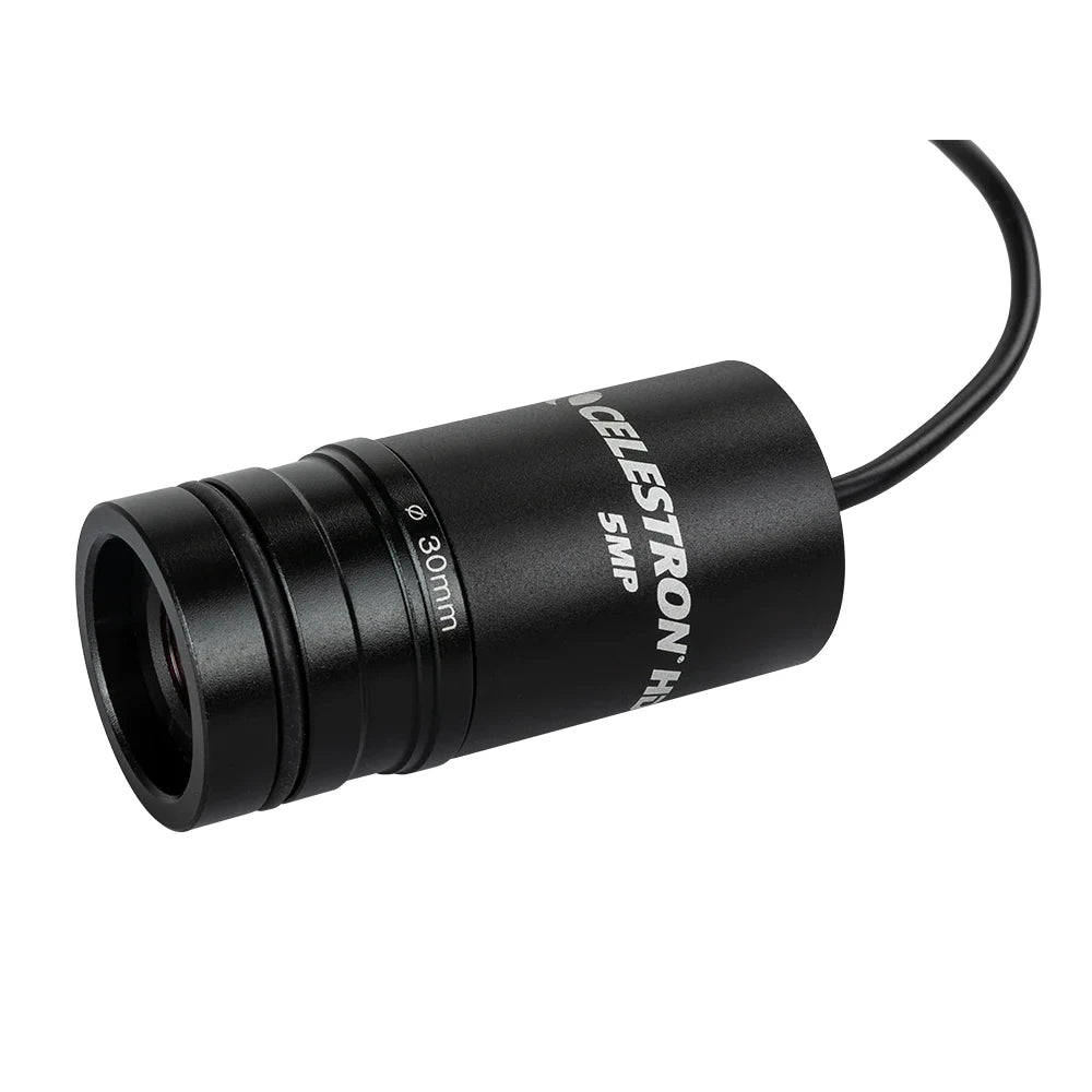 Câmeras Digitais para Microscópios Celestron 5MP Ocular de 23 mm e 30 mm