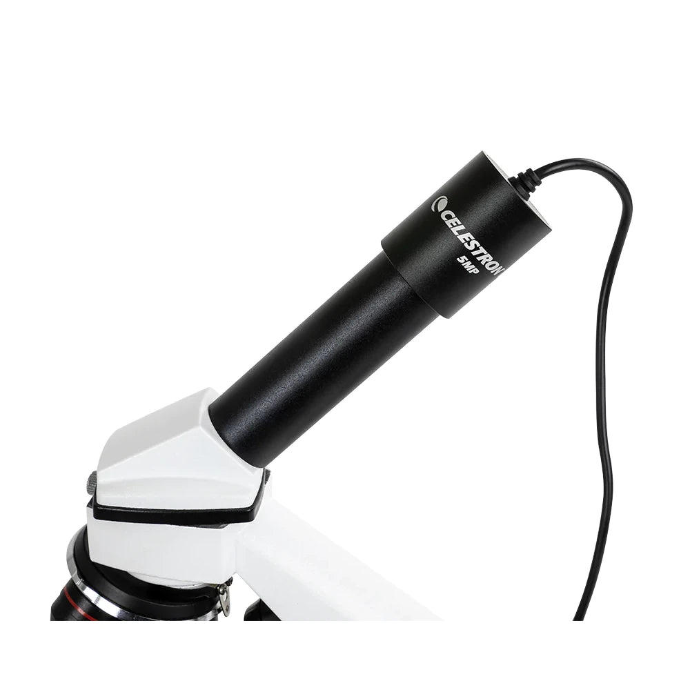 Câmeras Digitais para Microscópios Celestron 5MP Ocular de 23 mm e 30 mm