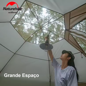 Tenda Mongol Yurt Hexagonal 4 Pessoas 4 Estações à Prova d'água Pré-fabricada