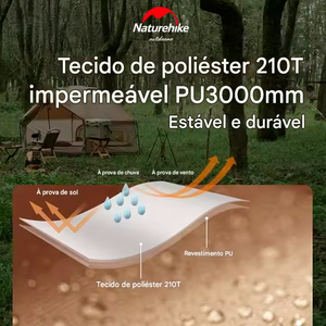 Tenda Mongol Yurt Hexagonal 4 Pessoas 4 Estações à Prova d'água Pré-fabricada