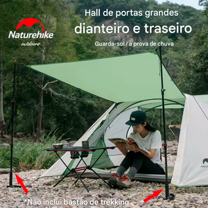 Naturehike Butterfly-Cross Ultraleve Portátil Quarto Duplo Tenda 2 Pessoas 210T À Prova D 'Água PU3000 Camping Trekking