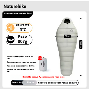 Rede Naturehike Ultraligeira Para 1–2 Pessoas Camping Antirrolamento Alargada