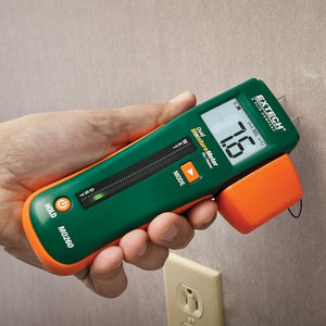 Medidor de Umidade de Bolso Extech MO260 Dual com e sem Pinos
