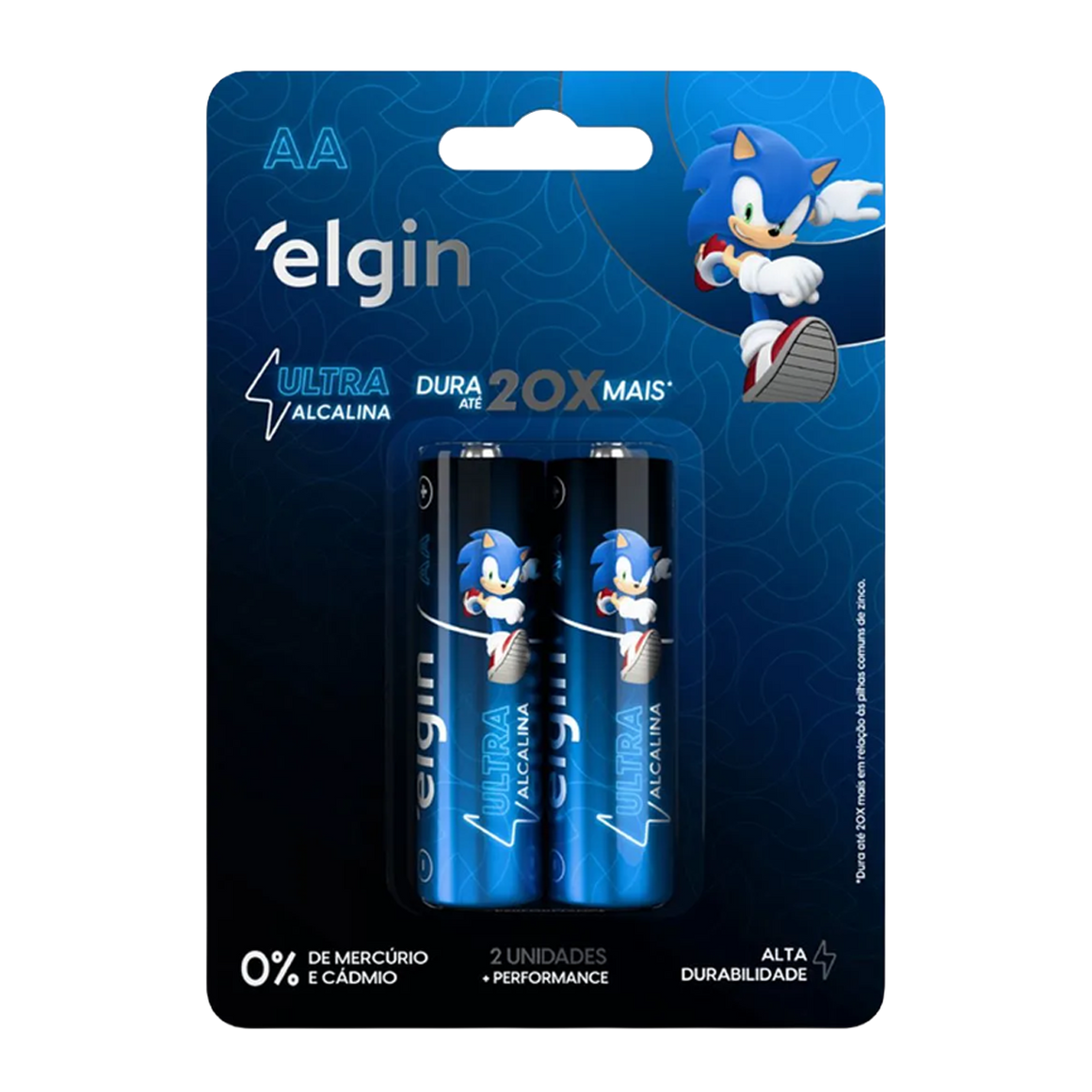 Pilhas Ultra Alcalinas Elgin AA