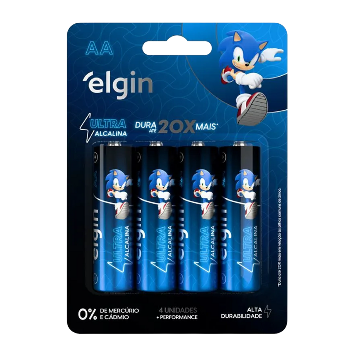Pilhas Ultra Alcalinas Elgin AA