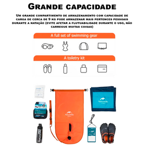 Airbag Impermeável Naturehike de 28L
