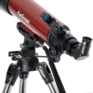 Telescópio Refrator AmScope com Montagem Alt-Azimutal Série ALT-AZ