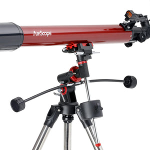 Telescópio Refrator Equatorial AmScope Série EQ