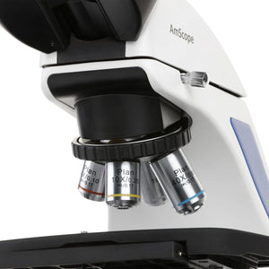 Microscópio Composto AmScope 40X-2500X com Tela Touch LCD