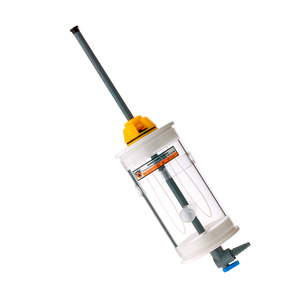 Amostrador de Água Kemmerer Wildco Vertical em Acrílico TT PU