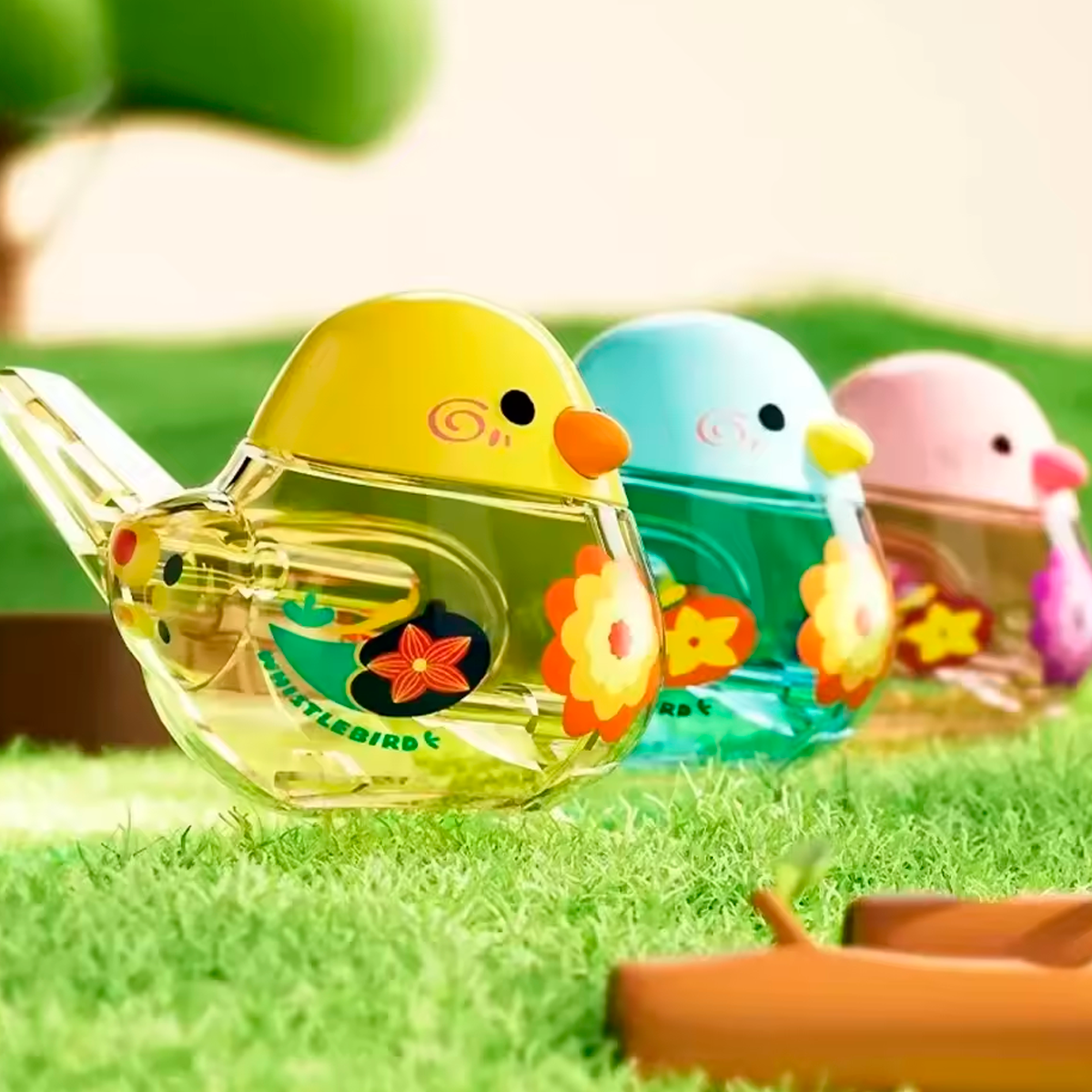 Apito de Água para Pássaros Divertido Pássaro Aquático para Aprender (+3)