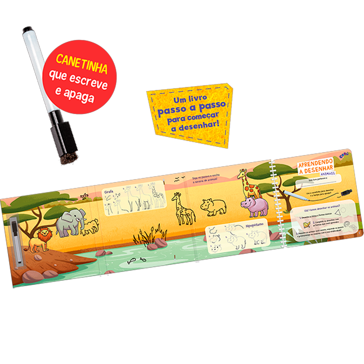 Aprendendo a Desenhar de Livro de Atividades (+6)