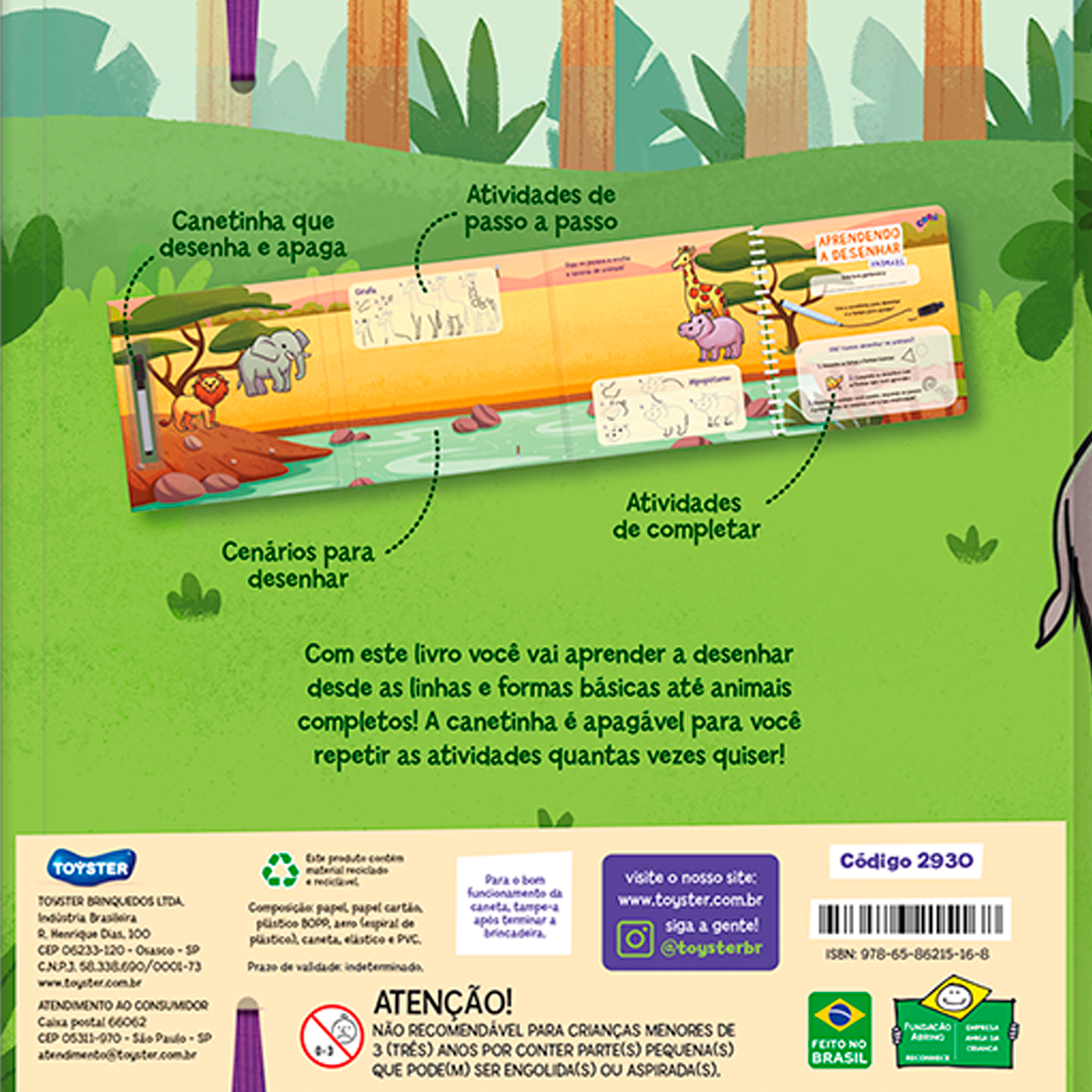 Aprendendo a Desenhar de Livro de Atividades (+6)