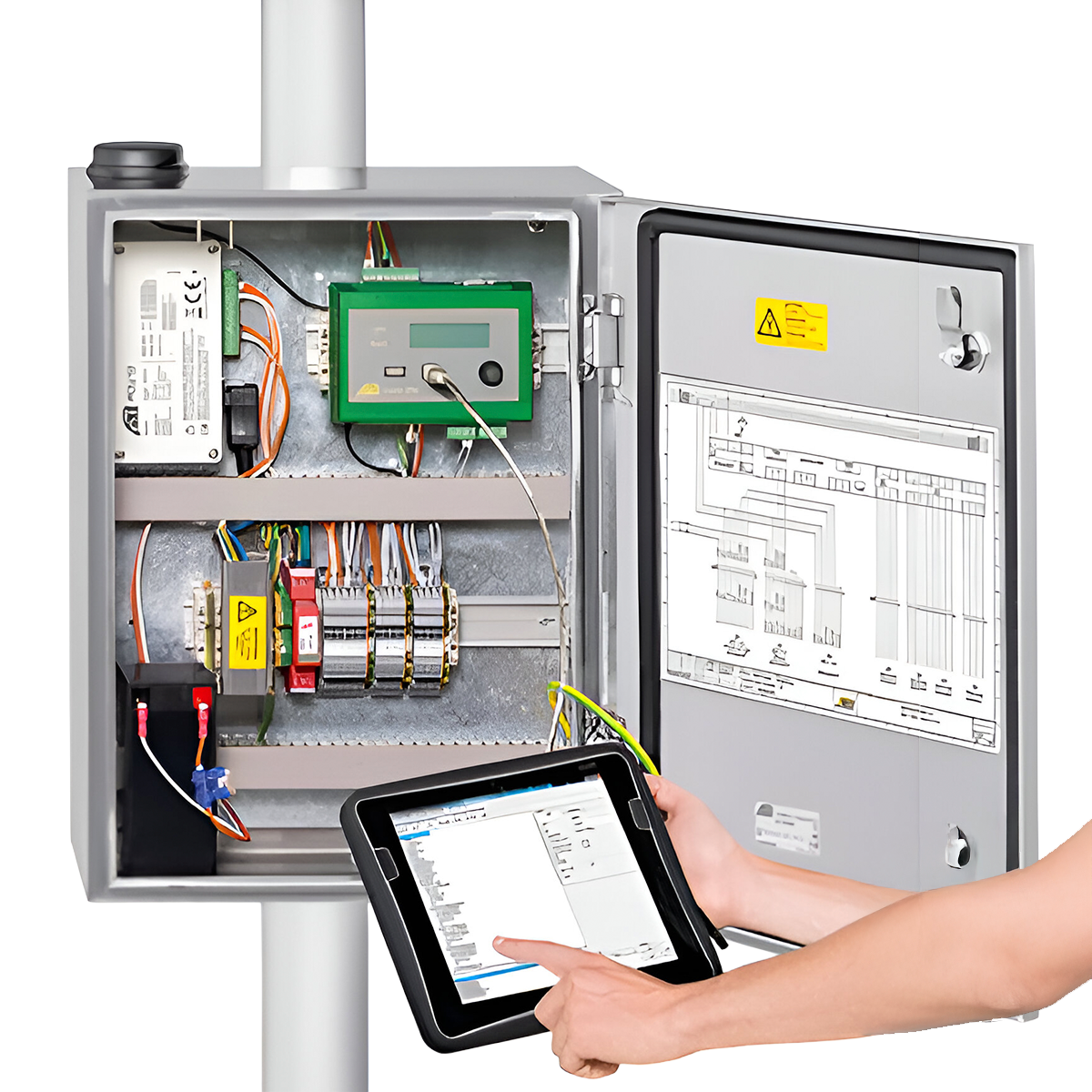 Armário Meteorológico OTT MetSystems com Registrador netDL e Comunicação Celular IP66