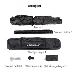 Barraca Automática para Camping NatureHike Blackdog para 2 Pessoas