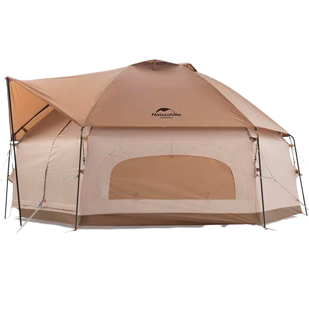Barraca Hexagonal de Estrutura Integrada Naturehike MG para 3-4 Pessoas