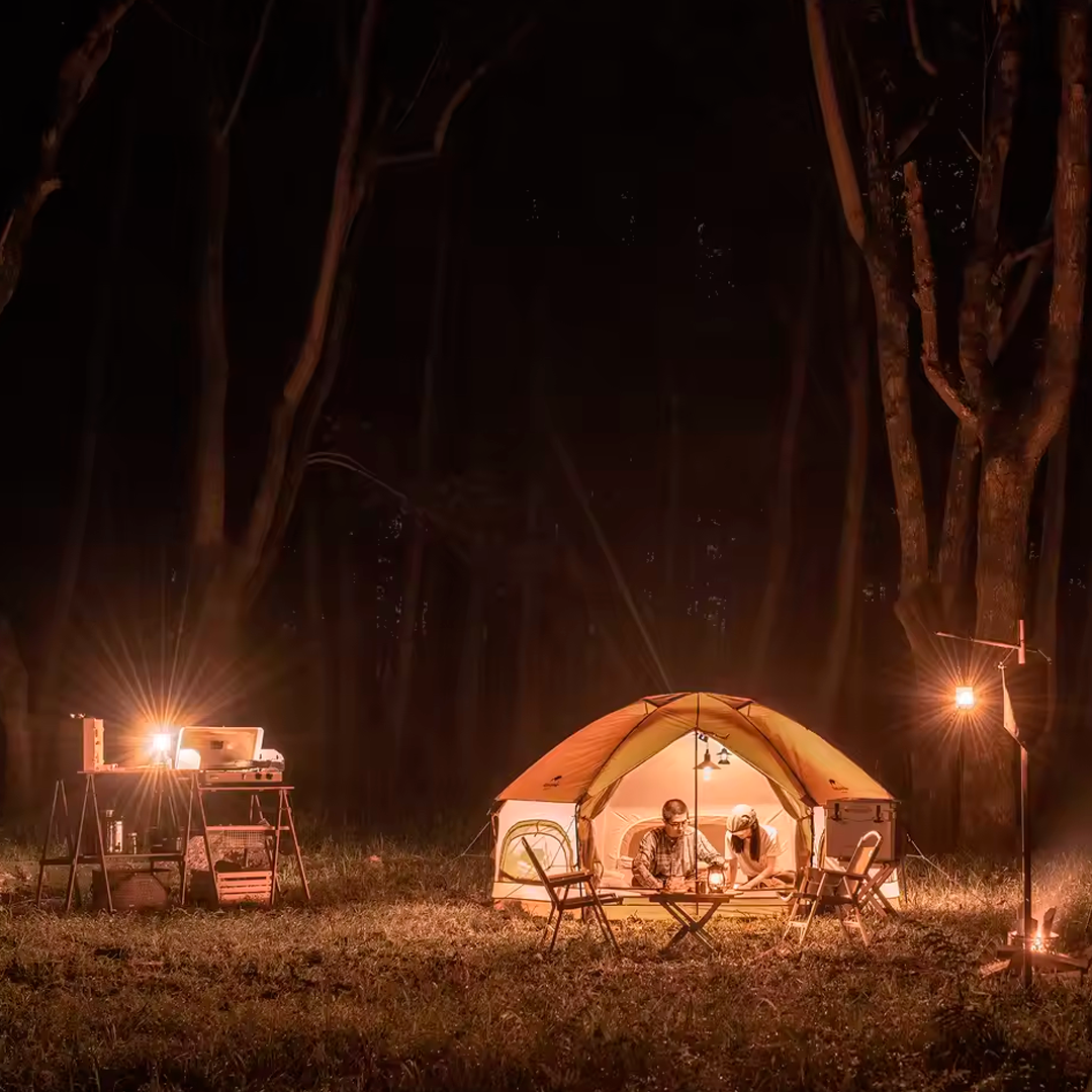 Barraca Hexagonal de Estrutura Integrada Naturehike MG para 3-4 Pessoas