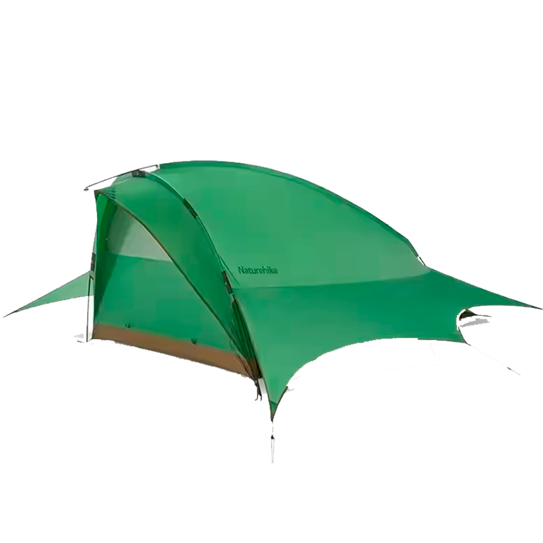 Barraca de Acampamento de Algodão com Janela para Chaminé Naturehike ARES de 4 Estações