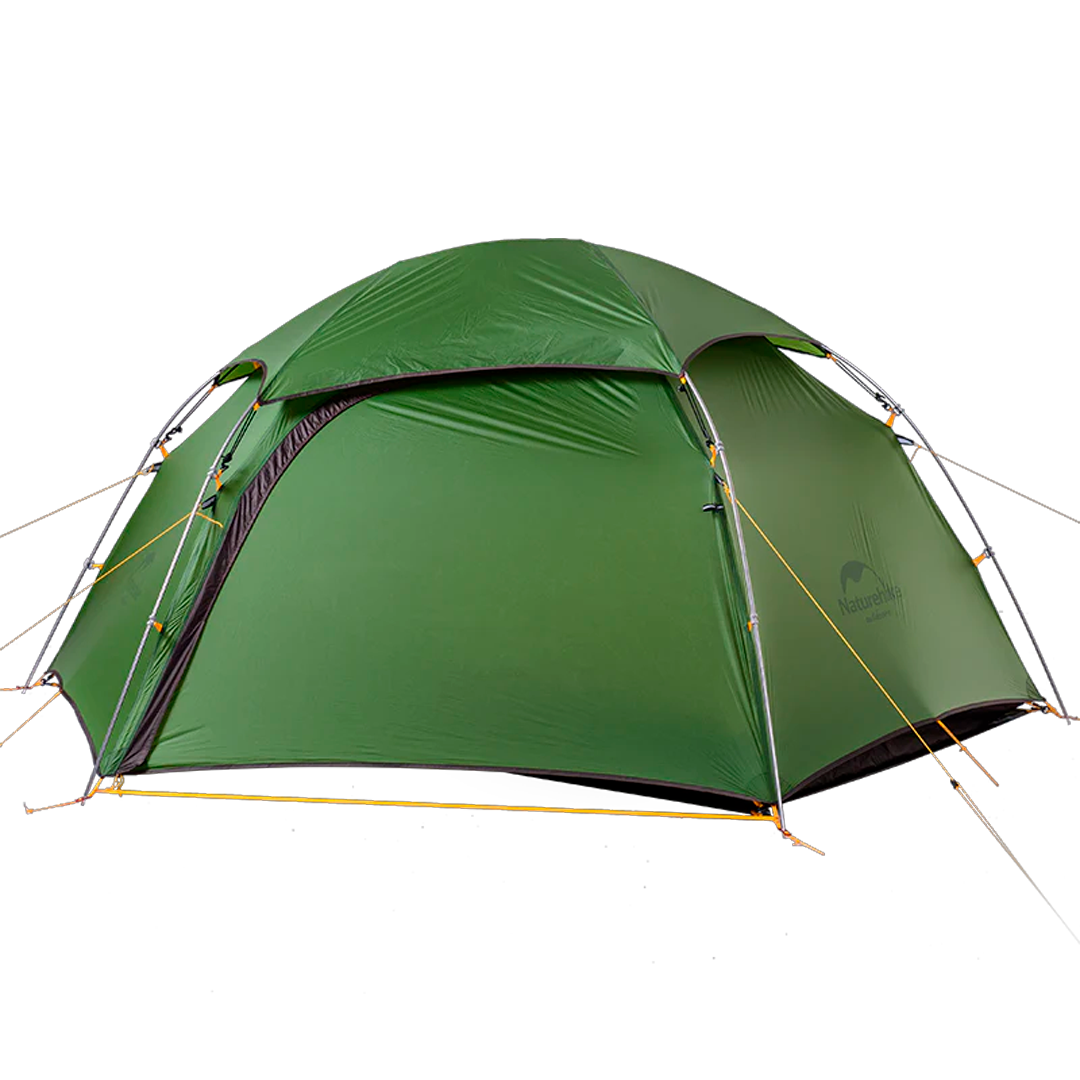 Barraca de acampamento NatureHike T Zipper 2 pessoas quatro estações dupla camada à prova de vento