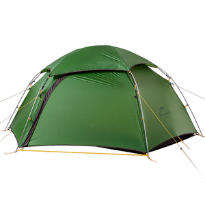 Barraca de acampamento NatureHike T Zipper 2 pessoas quatro estações dupla camada à prova de vento