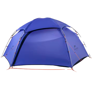 Barraca de acampamento NatureHike T Zipper 2 pessoas quatro estações dupla camada à prova de vento