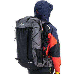 Mochila de Montanha Multifuncional com Capa de Chuva Naturehike até 60+5L