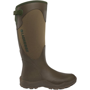 Botas masculinas LaCrosse Alpha Agility resistentes a mordidas de cobra, cano de 43 cm de altura