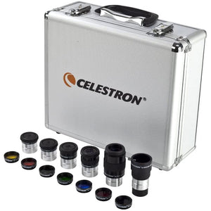 Kit Celestron com 14 Filtros, Filtro Lunar de 32 mm